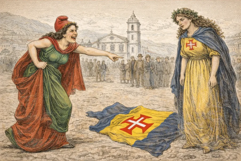 respeito pelos símbolos nacionais e regionais