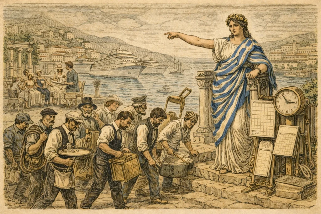 reforma laboral Grécia