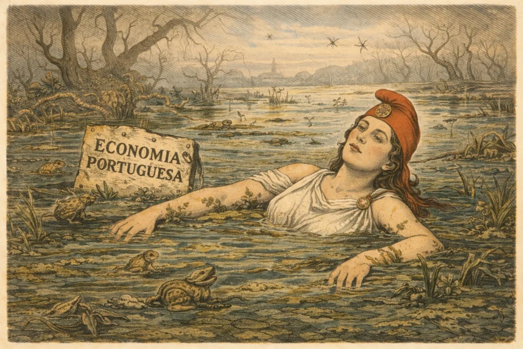 estagnação económica de Portugal