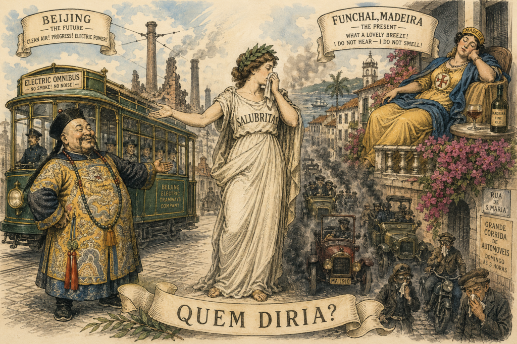 qualidade do ar Funchal
