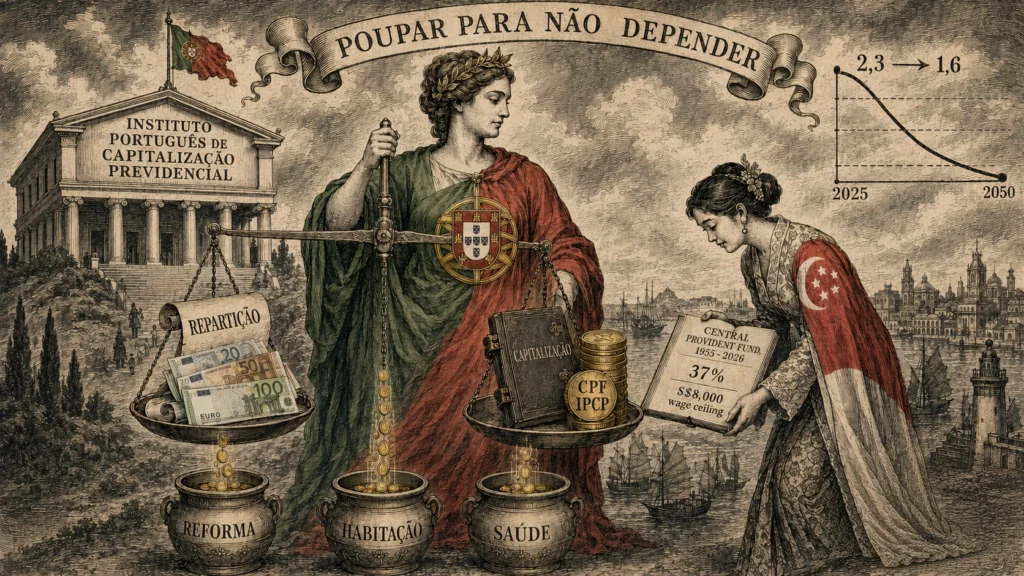 modelo de capitalização para as pensões em Portugal